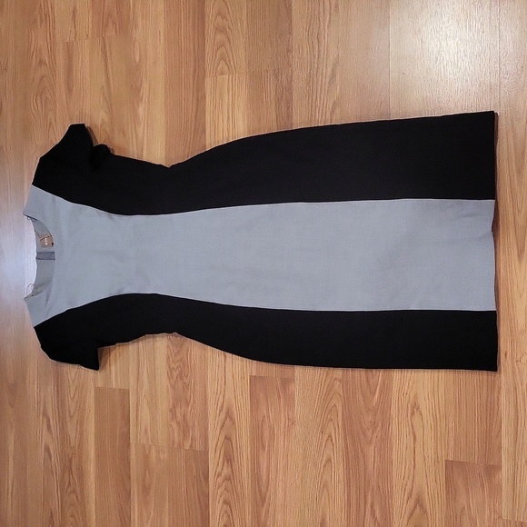 NWT Hugo Boss Damola Color Blocked Dress Size 4 - Picture 3 of 6